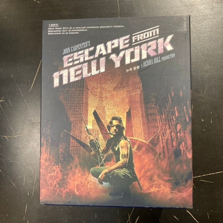 Pako New Yorkista Blu-ray (VG+/M-) -toiminta/sci-fi- (ei suomenkielistä tekstitystä)